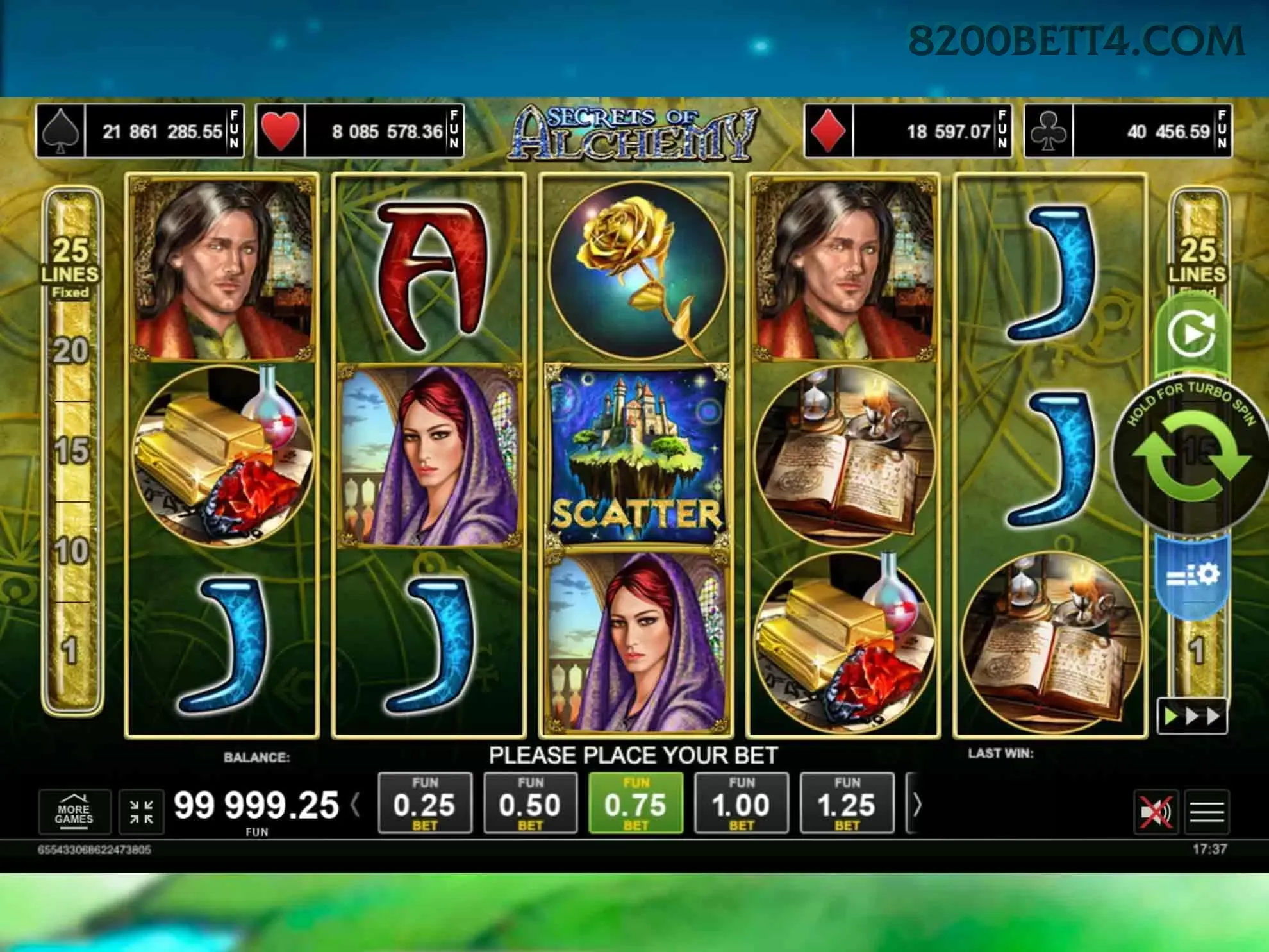 Lista de jogos para 8200bet slots section